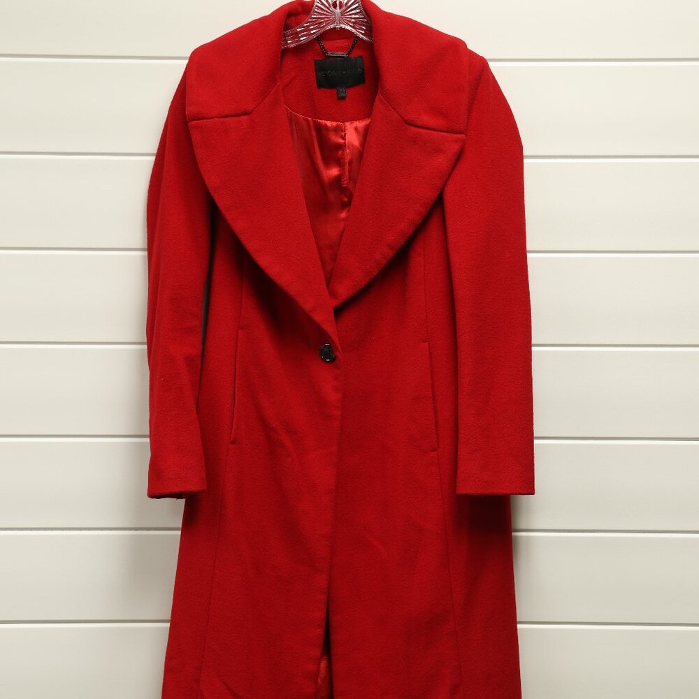 Kendall & Kylie Red Longline Jacket
